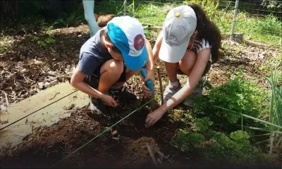 Enfants : manger, bouger et jardiner pour une croissance saine