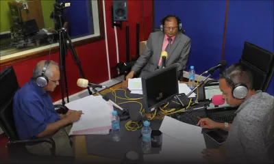 Le Grand Journal: vifs échanges entre Bachoo et Dayal