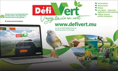 Le Défi Media Group : découvrez le nouveau site www.defivert.mu 
