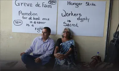 Rashid Imrith et Bhoopa Brizmohun mettent fin à leur grève de la faim