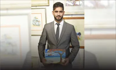 Saleem Rajaballee, teacher and amateur artist : building a career out of own interests 