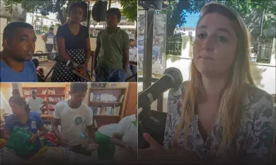 Radio Plus au cœur de la solidarité nationale : 50 matelas, 350 kg de farine, plein de vivres reçus