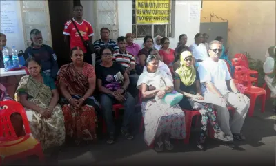 Grève de la faim à Belle-Vue Maurel