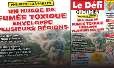 Voici la Une du Defi Quotidien de ce mardi 12 mai 2020