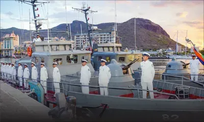 Un navire des garde-côtes cédé à Polytechnics Mauritius Ltd