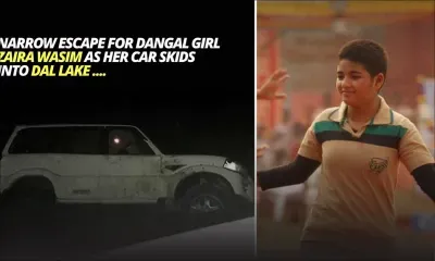 La voiture de l’actrice Zaira Wasim (« Dangal ») tombe dans un lac