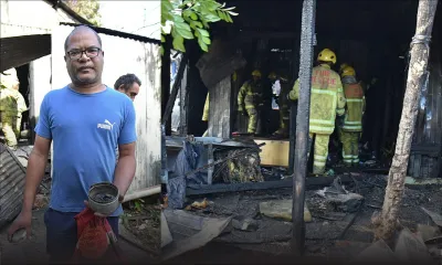 Incendie à Tranquebar : les économies et les rêves de Steve pour ses filles s'envolent en fumée