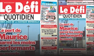 Voici la une du Défi Quotidien de ce Mercredi 12 Juin 2024