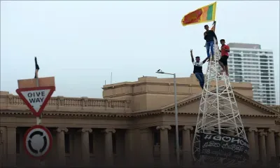 Le président du Sri Lanka bloqué à l'aéroport de Colombo