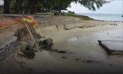 Érosion : la plage de Blue-Bay particulièrement menacée