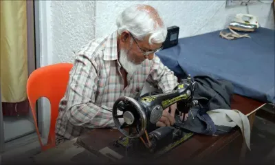 Profession tailleur : Muslim Boodeemiah manie les ciseaux depuis 70 ans