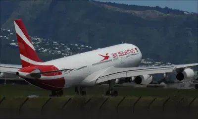 Attouchements à bord d'un avion: un Mauricien arrêté