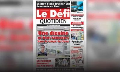 Voici la Une du Défi Quotidien de ce lundi 12 novembre 2018