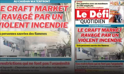 Voici la Une du Défi Quotidien de ce vendredi 12 Novembre 2021