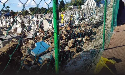 Près du cimetière St-Jean : triste réalité
