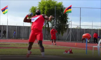 JIOI - Athlétisme : le docteur en or, Bernard Baptiste, au rendez-vous de son lancer pour Maurice !