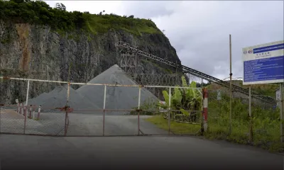 Suivant une plainte de la Water Resources Unit: découverte d’un trafic de roches valant plusieurs millions