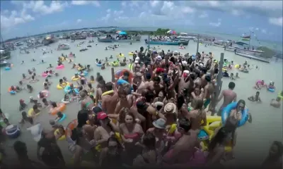 Pollutions en masse : des fêtards prennent d’assaut les ilôts 