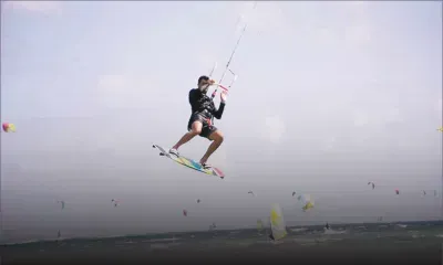  Un touriste russe disparaît en faisant du kitesurf 