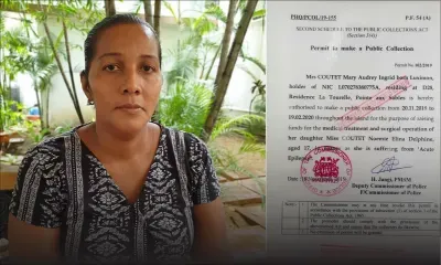 Noémie, 17 ans, a besoin de Rs 600 000 pour se rendre en France