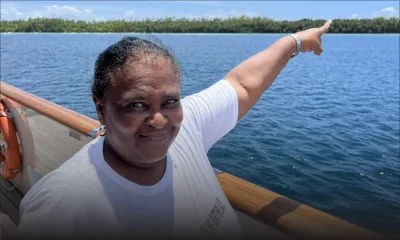 Expédition aux Chagos : la délégation mauricienne arrive à Peros Banhos