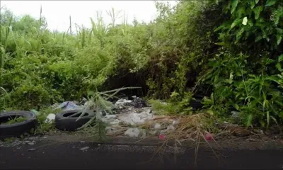 Incivisme : le terrain devenu dépotoir nuit à une famille portlouisienne 