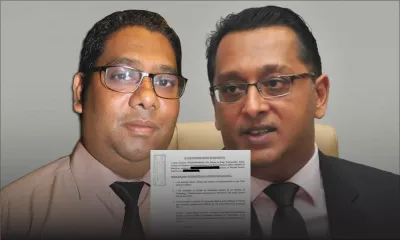 [Document] Dans un affidavit juré en Cour - Affaire Sobrinho : un conseiller du PM implique Roshi Bhadain