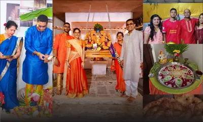Ugadi : la dévotion en famille pour la deuxième année