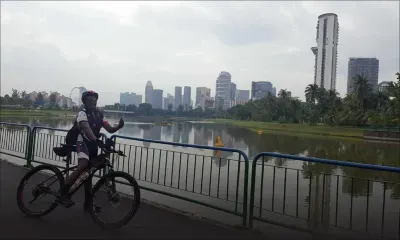 À 62 ans : le tour de Singapour à vélo