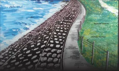 Enjeu patrimonial et environnemental : la réhabilitation du cimetière marin de Souillac inquiète 