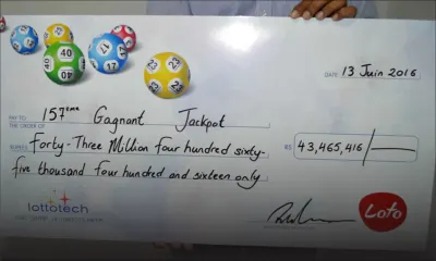 Loto: il remporte Rs 43,4 millions à l’approche de ses noces d’argent