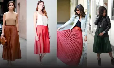 Jupes plissées : comment les porter?