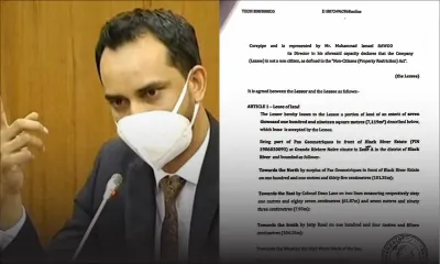 Pas géométriques loués par l'État à la famille Rawoo : le bail qui fait polémique