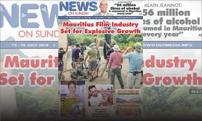 Voici la Une de News On Sunday de ce vendredi 13 juillet 2018