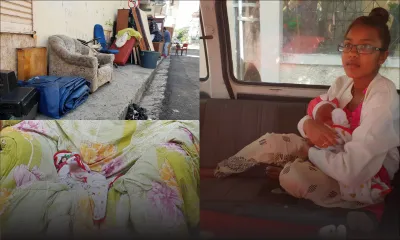 Expulsés de leur maison : un bébé d’un mois et sa famille à la rue