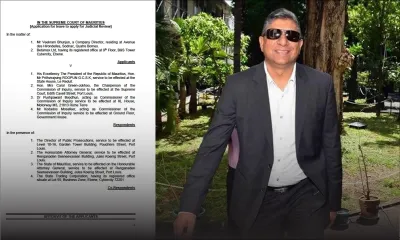 Affaire Betamax : Veekram Bhunjun demande d'interdire les travaux de la commission d’enquête 