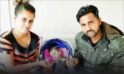 Déformation cardiaque : des parents implorent le public pour sauver leur fille de 11 mois 