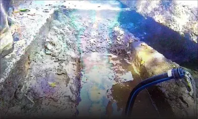 Camp Lagesse, Forest-Side: des matières fécales sur l’asphalte