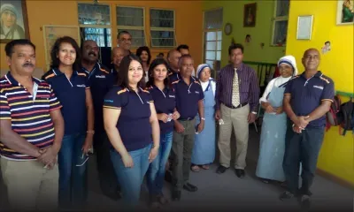 Solidarité à Roche-Bois : des bénévoles de MT viennent en aide au couvent Mère Teresa 