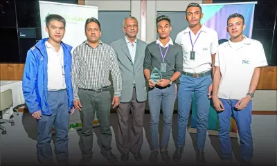 Runner Up : Aquayom Aquaponics project from students of John Kennedy College
