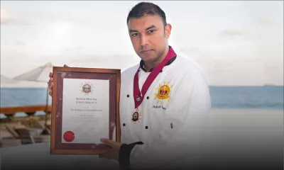 Ashish Domee : le premier chef mauricien reconnu par la World Master Chefs Society
