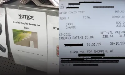 Covid-19 : vente illégale d’autotests par une station d’essence