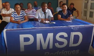 Les candidats du PMSD à Rodrigues satisfaits de leurs résultats aux élections