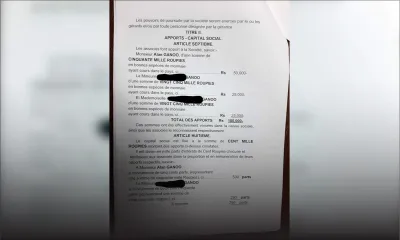 Société Patanjali : Alan Ganoo envisage de poursuivre le Registrar of Companies