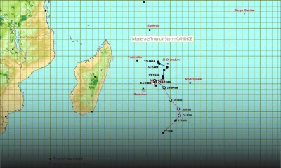 Météo : Candice s’éloigne de Maurice, toutefois l’alerte 2 maintenue