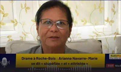 Infanticide à Roche-Bois : Arianne Navarre-Marie se dit «stupéfiée» et «attristée»