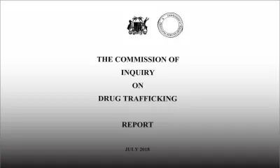 Rapport de la commission d’enquête sur la drogue : lumière sur ces mesures jugées «irréalisables»