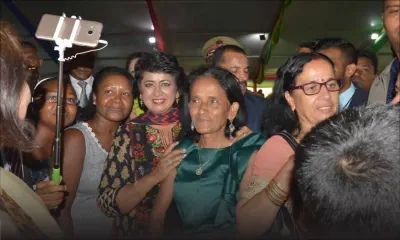 Garden Party au Réduit : Ameenah Gurib-Fakim affichait la bonne humeur