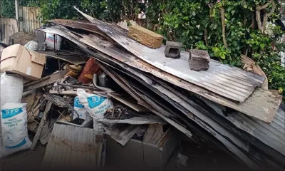 Après l’incendie de sa maison : une famille dont un bébé de 15 jours sans toit