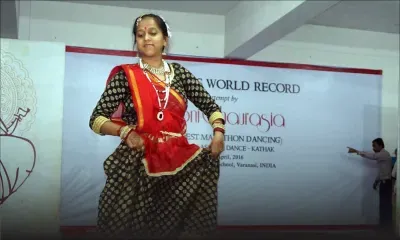 En dansant pendant 124 heures: Soni Chaurasia dans le Guinness Book of World Records
